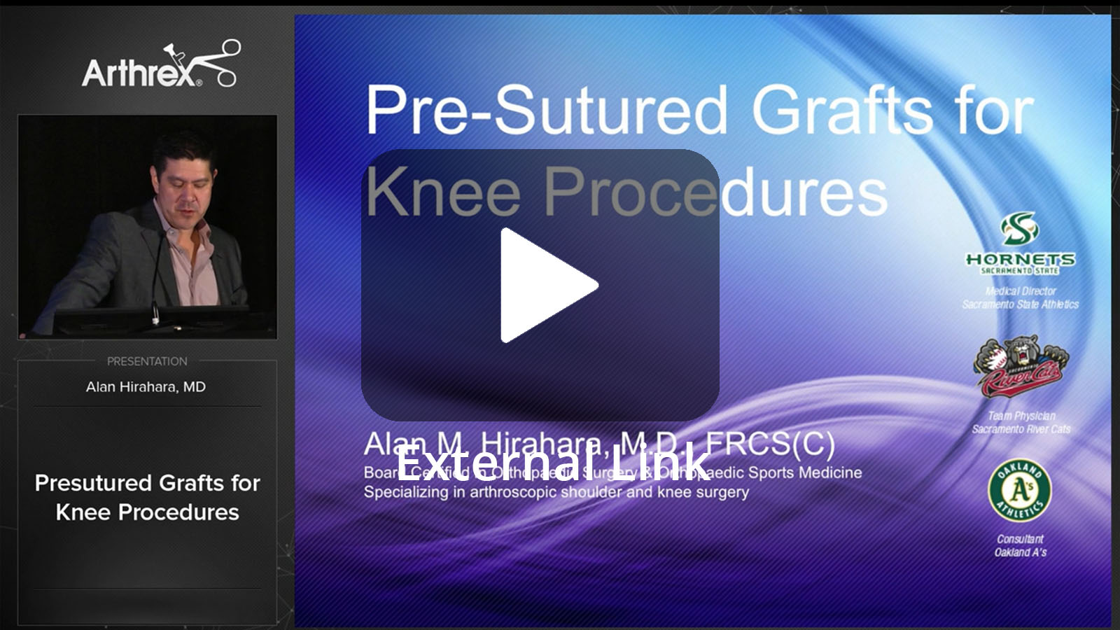 An overview of the presutured allograft tendons, GraftLink® tendon, SpeedGraft® tendon, and VersaGraft® tendon (External Link)